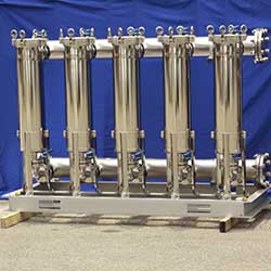 industrial filter skids